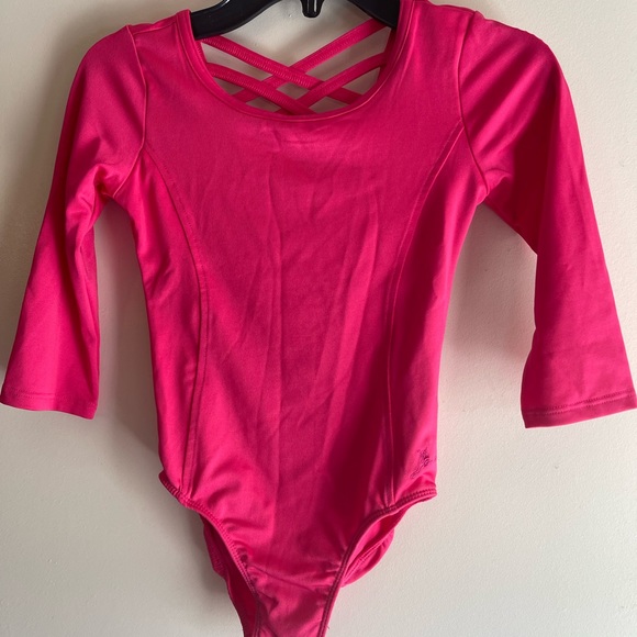 Leotard Hot Pink - Capezio Future Star - SM/CH - Ballet Dance Gymnastics - Picture 3 of 8